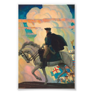 Impression Photo George Washington par Newell Convers Wyeth