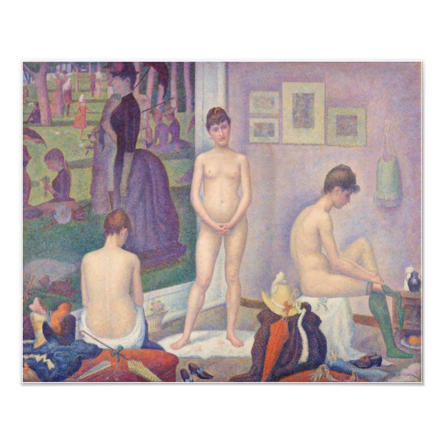 Impression Photo Georges Seurat - Les Poseuses (Devant)