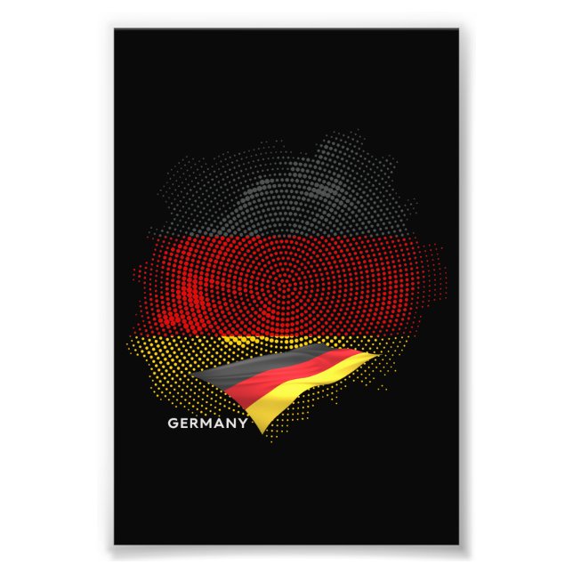 Impression Photo Germany flag (Devant)