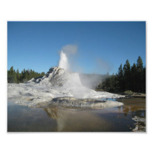 Impression Photo Geyser de Yellowstone