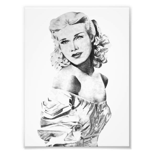 Impression Photo Ginger Rogers (Devant)