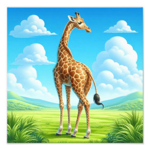 Impression Photo Giraffe