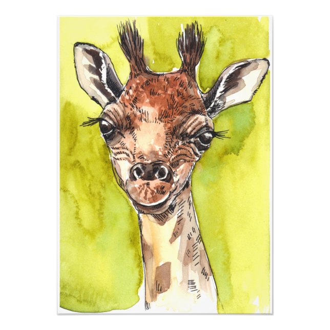 Impression Photo Giraffe (Devant)