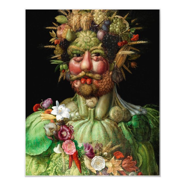Impression Photo Giuseppe Arcimboldo - Vertumnus (Devant)