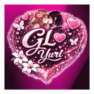 Impression Photo GL Yuri   Conception esthétique Anime Girls’ Love