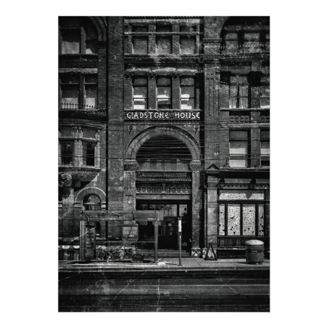 Impression Photo Gladstone Hotel No 1 Old Film Version (Devant)