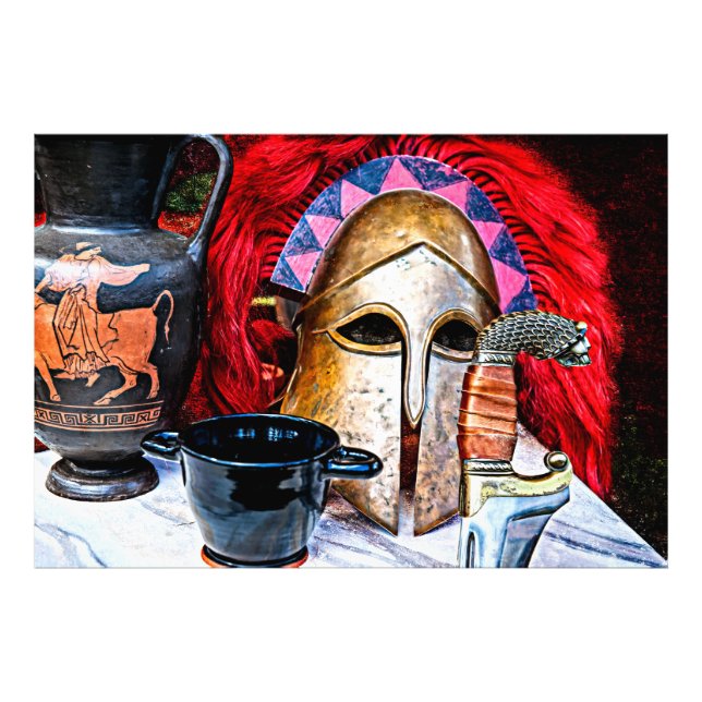 Impression Photo Gloire spartiate (Devant)