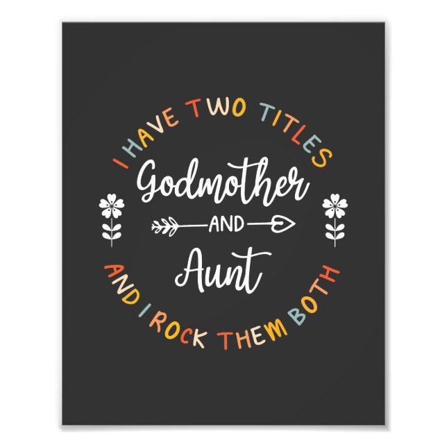 Impression Photo Godmomy (Devant)