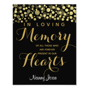 Impression Photo Gold Cut In Love, panneau de mémoire