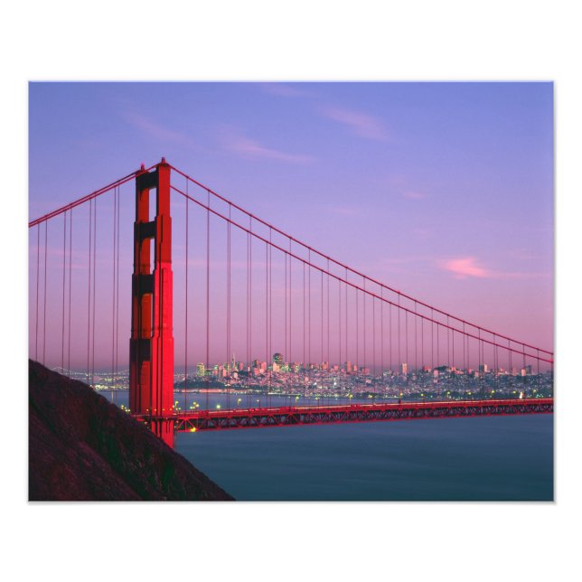 Impression Photo Golden Gate Bridge, San Francisco, Californie, 8 (Devant)