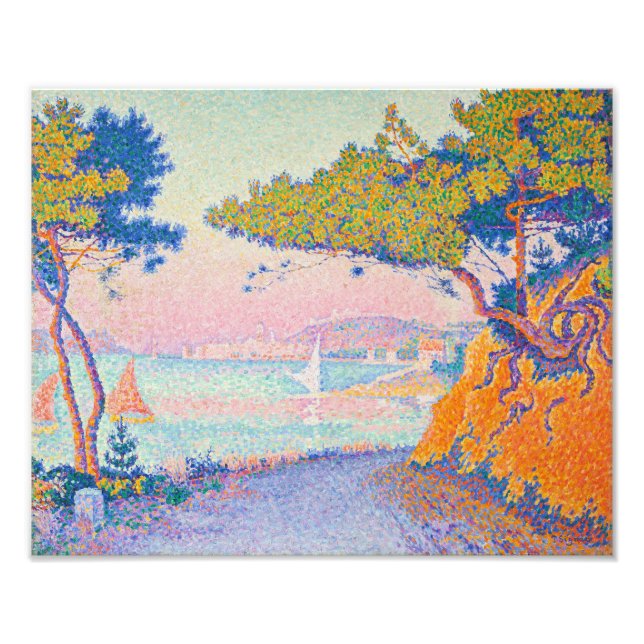 Impression Photo Golfe Juan | Paul Signac | (Devant)