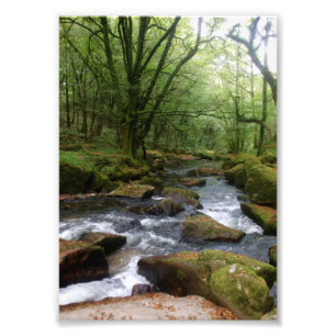 Impression Photo Golitha tombe rivière Fowey les Cornouailles