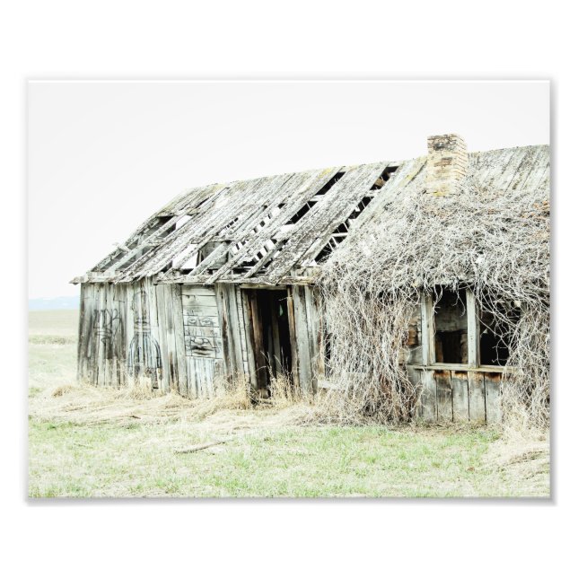 Impression Photo Good Bones Rural Farmhouse Style Grange (Devant)