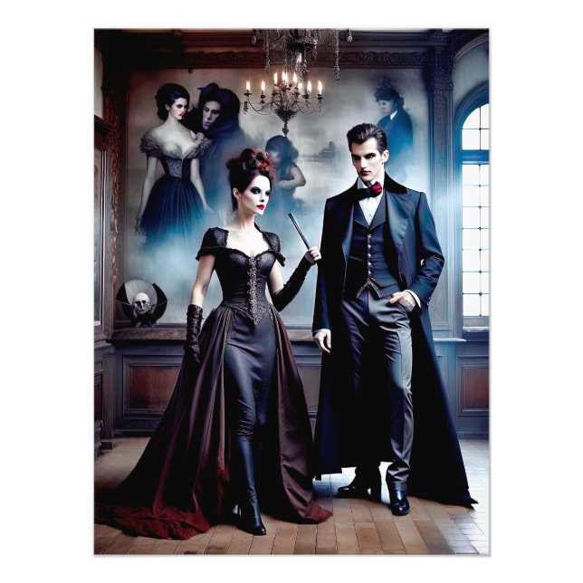 Impression Photo Gorgeus Victorian Vampires (Devant)