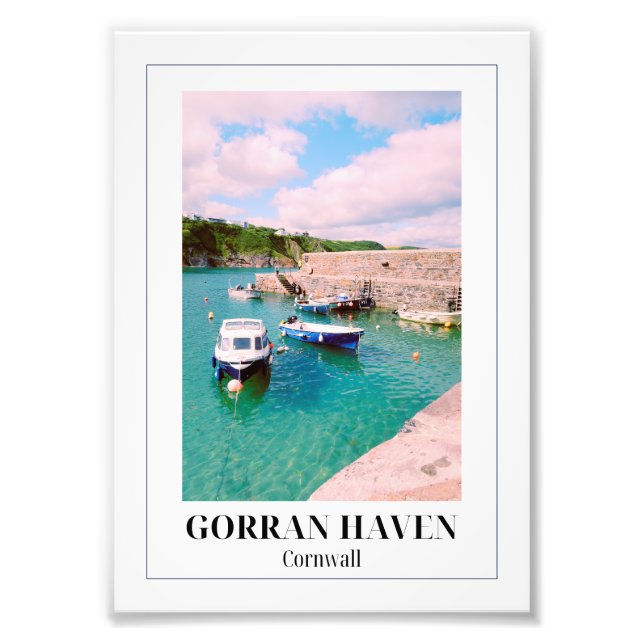 Impression Photo Gorran Haven, Cornouailles (Devant)