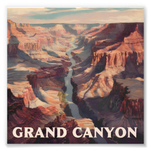 Impression Photo Grand Canyon USA vintage