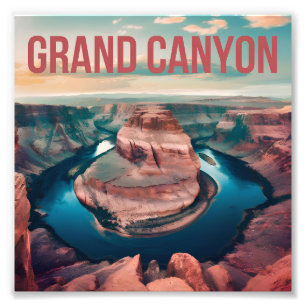 Impression Photo Grand Canyon USA vintage