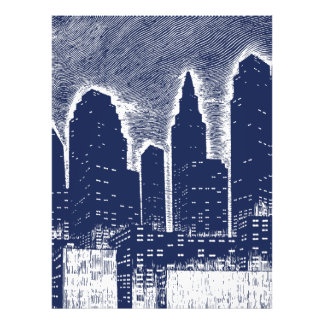 Impression Photo Grand City Night Lights cityscape skyline