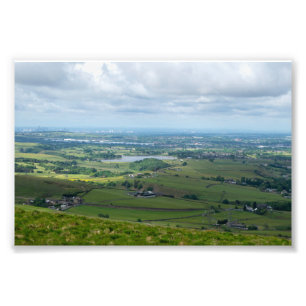 Impression Photo Grand Manchester vu de Blackstone Edge