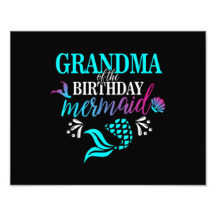 Impression Photo Grand-mère de The Birthday Mermaid