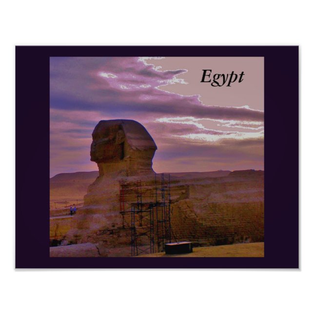 Impression Photo Grand Sphinx d'Égypte (Devant)