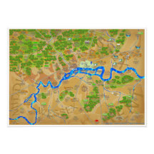 Grande carte historique de Londres