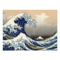 Grande vague de Kanagawa Oriental Fine Art
