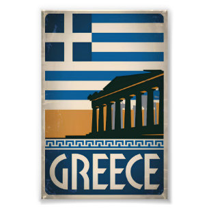 Impression Photo Grèce vintage
