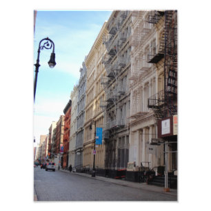 Impression Photo Greene Street SoHo Cast Iron Architecture New York