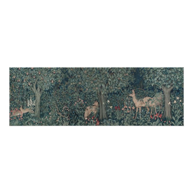Impression Photo Greenery, Victorian Era Tapestry by Henry Dearle (Devant)