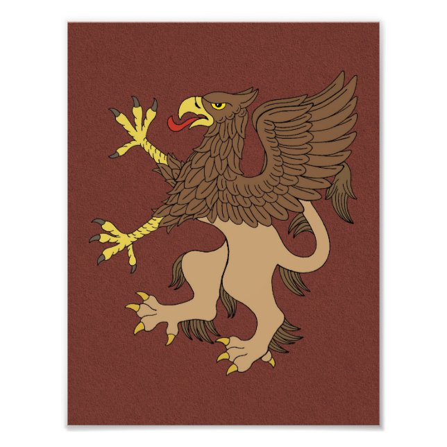 Impression Photo Griffin Rampant (Devant)