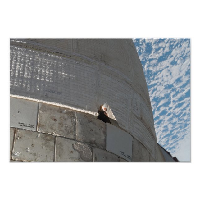 Impression Photo Gros plan de la navette spatiale Atlantis (Devant)