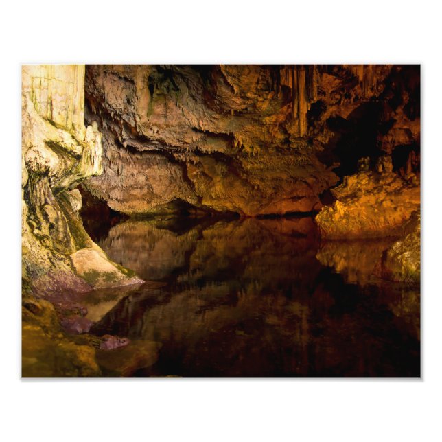 Impression Photo Grotto de Neptune, Sardaigne (Devant)