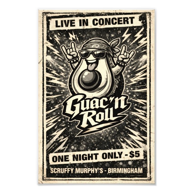 Impression Photo Guac 'n Roll - Guac Pack - Foodie Fiends (Devant)