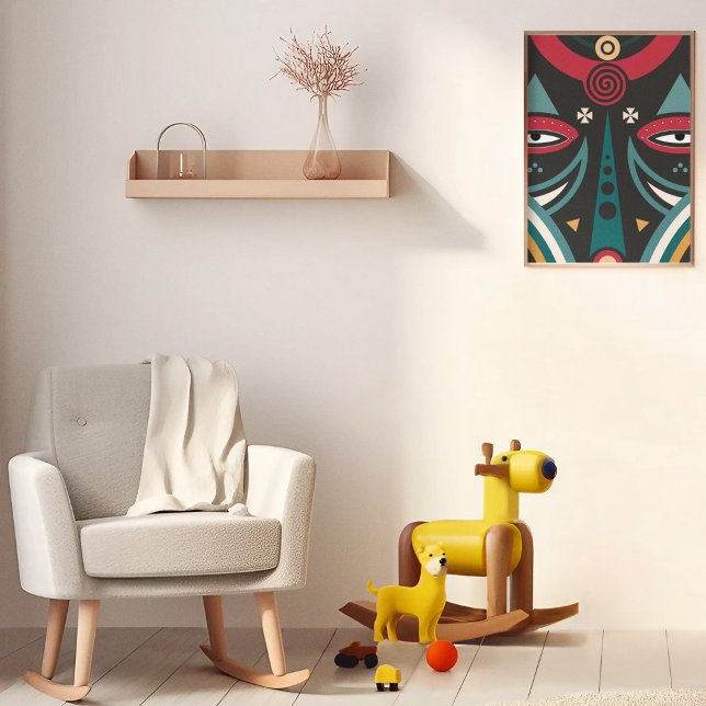 Impression Photo Guerrier maasaï (Créateur téléchargé)