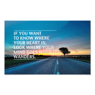 Impression Photo Guillemets inspirants et motivants