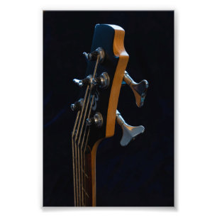 Impression Photo Guitare de basse cool