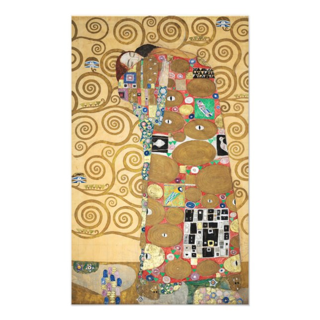 Impression Photo Gustav Klimt - Accomplissement, frise Stoclet (Devant)