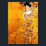 Impression Photo Gustav Klimt Adele Bloch-Bauer Art Nouveau Vintage<br><div class="desc">Gustav Klimt Portrait D'Adele Bloch-Bauer I Peinture Art Nouveau Portrait d'Adele Bloch-Bauer I est un tableau de 1907 de Gustav Klimt. Le premier de deux portraits Klimt peint de Bloch-Bauer, il a été désigné comme le travail final et le plus représentatif de sa phase d'or. Ce tableau, qui a mis...</div>