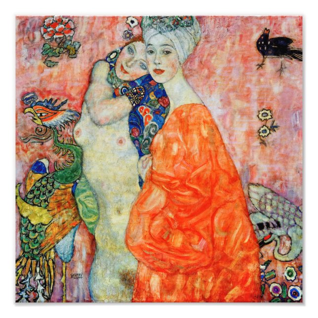 Impression Photo Gustav Klimt - Amies (Devant)