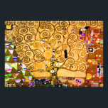 Impression Photo Gustav Klimt Arbre de vie<br><div class="desc">Impression de photos représentant la fresque murale de Gustav Klimt, L’arbre de vie, La Frieze Stoclet (1905-1911). Il se compose de trois mosaïques : The Expectation, Knight et The Embrace. Une belle femme, un arbre doré et deux amants dans une étreinte sont représentés. Un cadeau merveilleux pour les amateurs d'Art...</div>