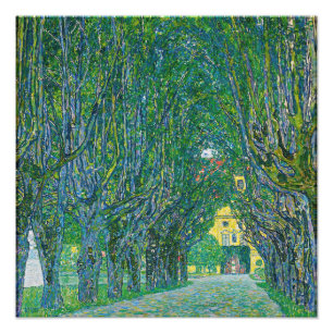 Impression Photo Gustav Klimt - Avenue dans le parc Schloss Kammer