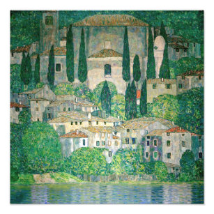 Impression Photo Gustav Klimt - Église à Cassone