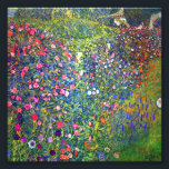 Impression Photo Gustav Klimt Jardin italien Paysage<br><div class="desc">Impression photo représentant la peinture à l’huile de Gustav Klimt Paysage du jardin italien (1913). Un beau jardin de fleurs colorées : rouge,  blanc,  rose,  violet. Un grand cadeau pour les amateurs d'art Art Nouveau et autrichien.</div>