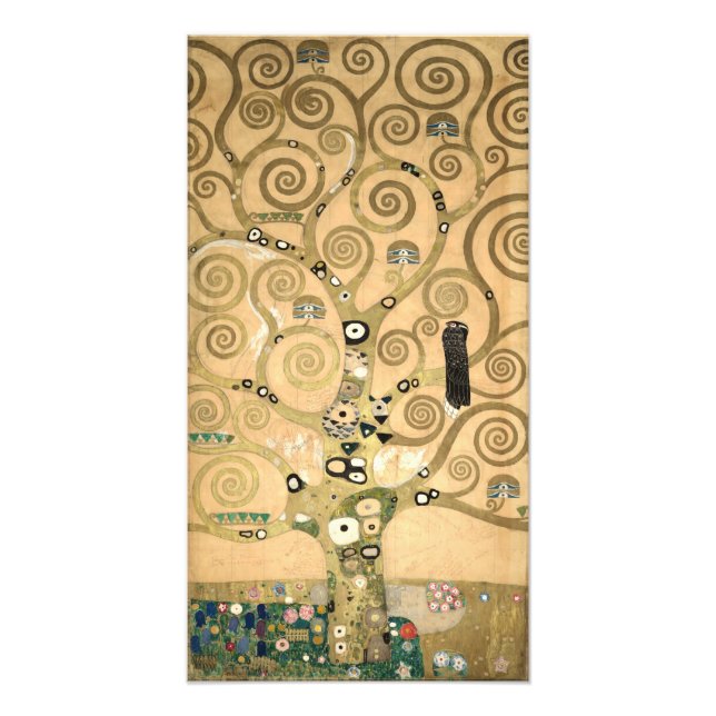 Impression Photo Gustav Klimt - L'Arbre de Vie, La Frieze Stoclet (Devant)