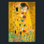 Impression Photo Gustav Klimt Le Baiser<br><div class="desc">Impression photo représentant la peinture à l’huile de Gustav Klimt avec la feuille d’or The Kiss (1908). Un homme et une femme,  aux couleurs dorées brillantes,  embrassent et embrassent avec amour dans un champ de fleurs. Un grand cadeau pour les amateurs d'art Art Nouveau et autrichien.</div>