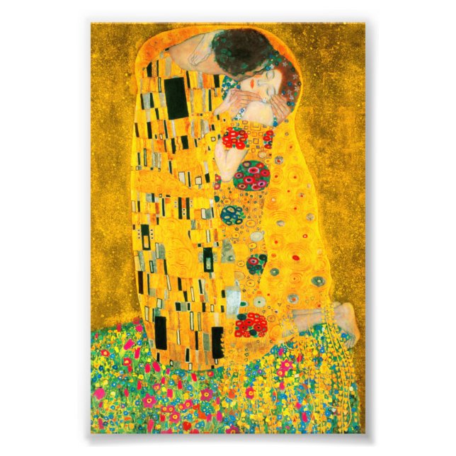 Impression Photo Gustav Klimt Le Baiser (Devant)