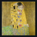 Impression Photo Gustav Klimt - Le baiser<br><div class="desc">The Kiss / Der Kuss - Gustav Klimt en 1907-1908</div>