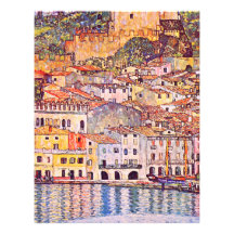 Gustav Klimt. Malcesine am Gardasee peinture