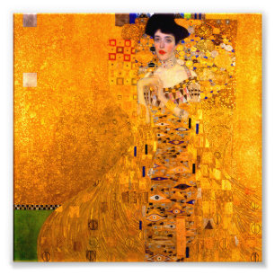 Impression Photo Gustav Klimt Portrait d'Adele Bloch Bauer